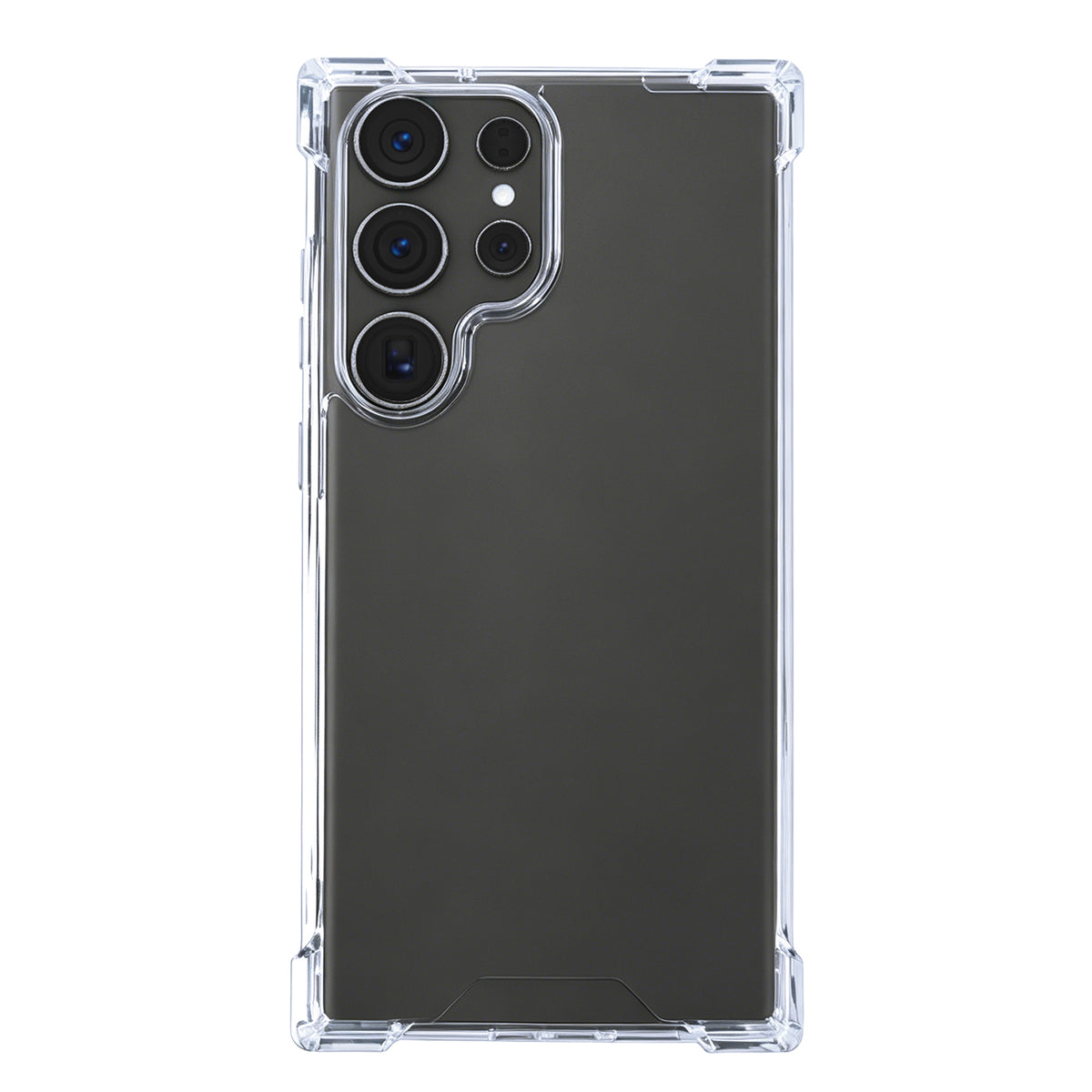 Rixus Anti-Burst Case For Samsung Galaxy S23 Ultra Transparent