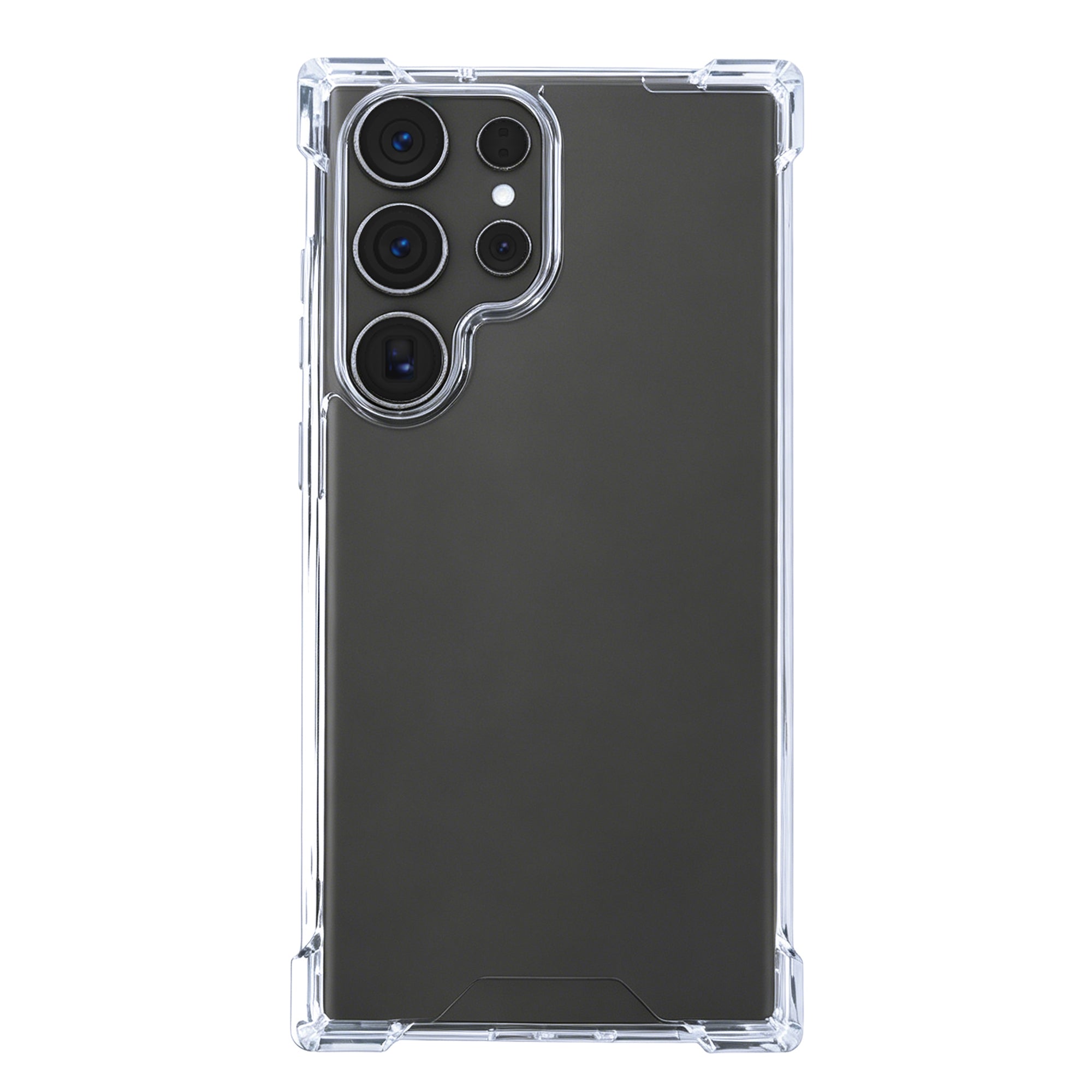 Rixus Anti-Burst Case For Samsung Galaxy S23 Ultra Transparent