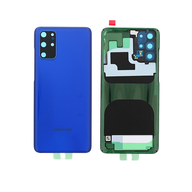 Samsung Galaxy S20 Plus G985F Back Cover Aura Blue With Lens OEM