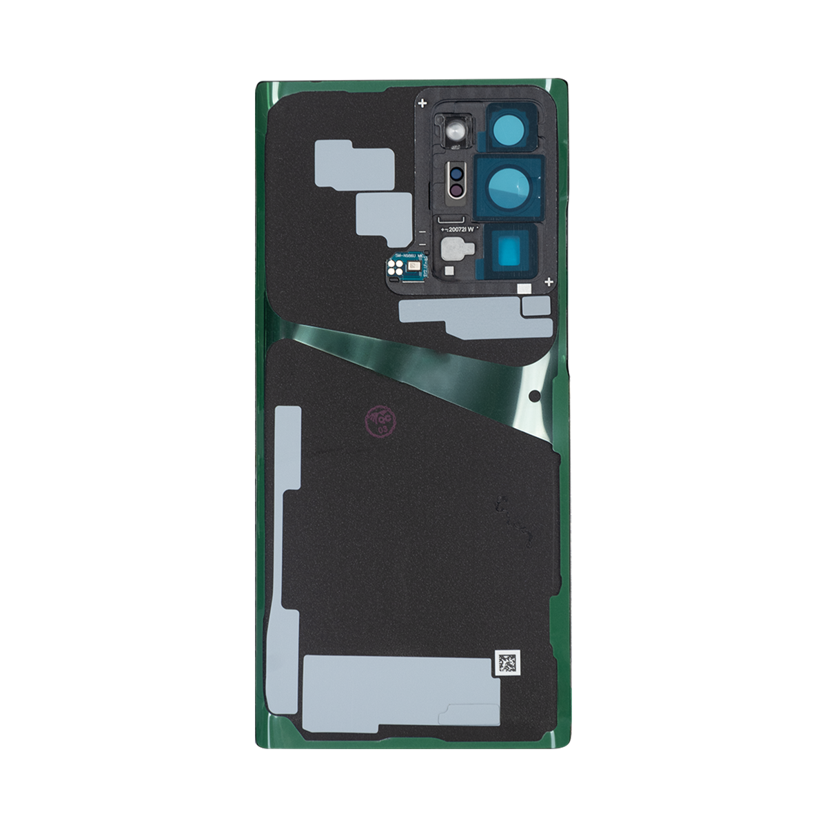 Samsung Galaxy Note 20 Ultra N985F, N986B Back Cover With Lens Mystic White OEM