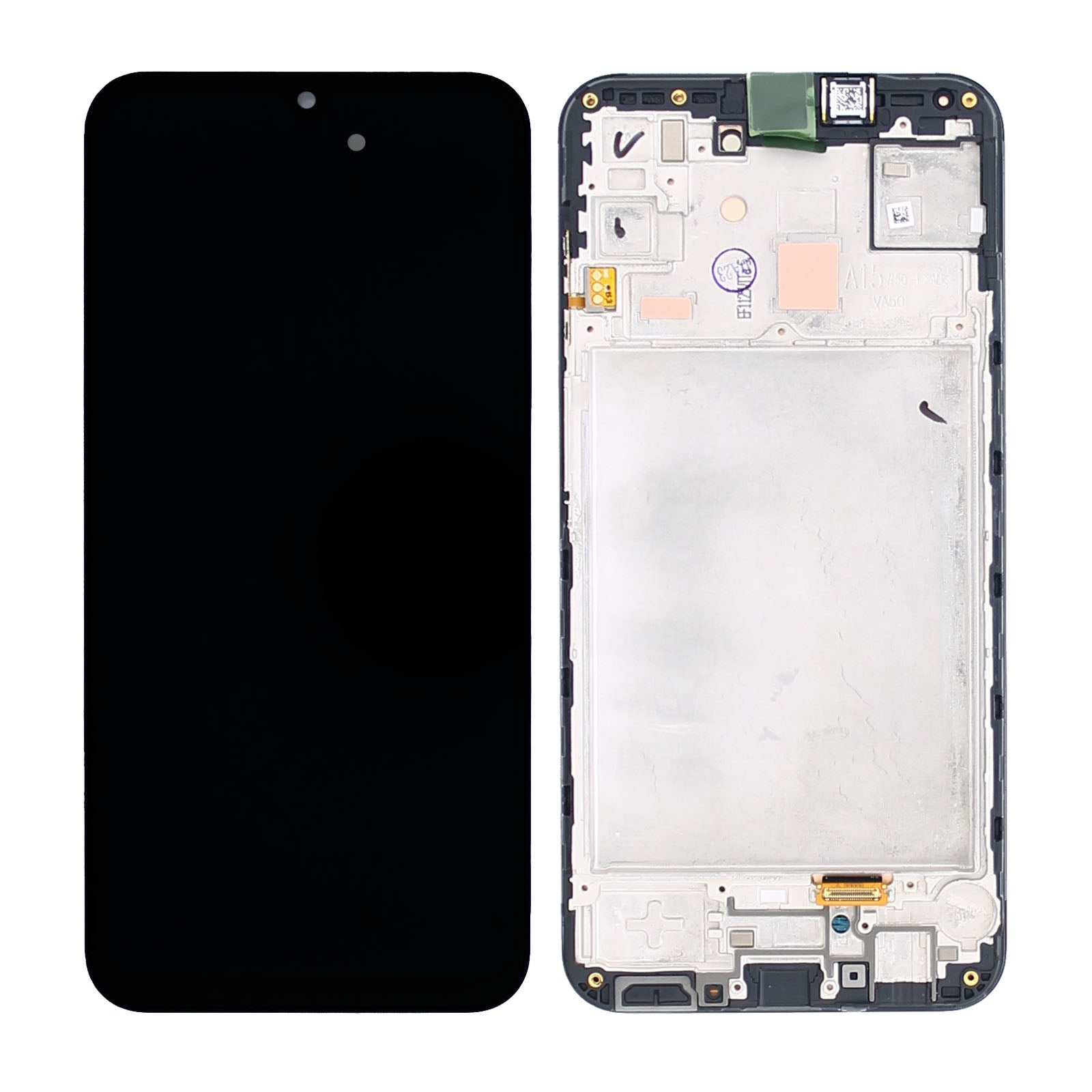Samsung Galaxy A15 A155F, A15 5G A156B Display And Digitizer With Frame Black Service Pack