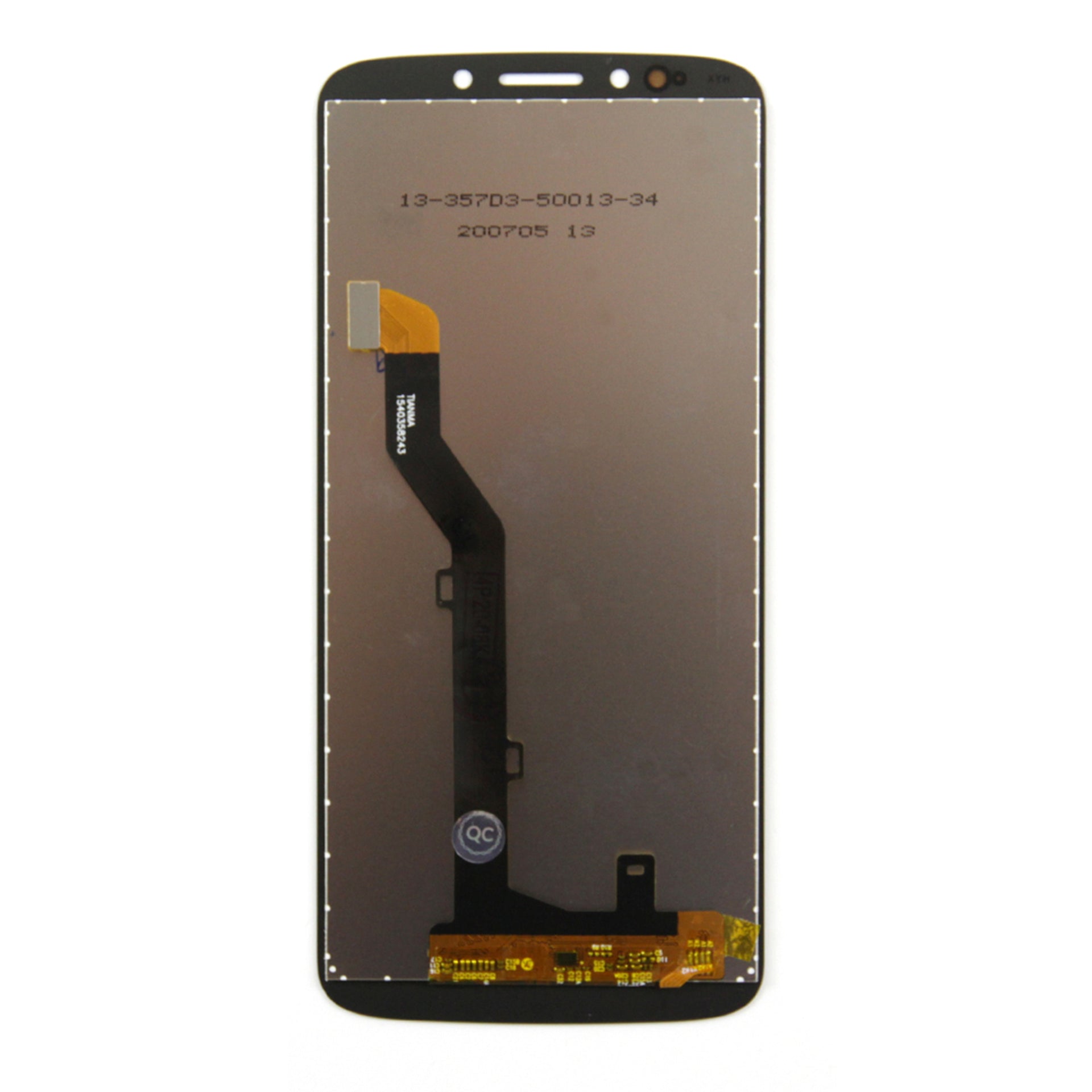 Motorola Moto E5 Display And Digitizer Without Frame Black OEM