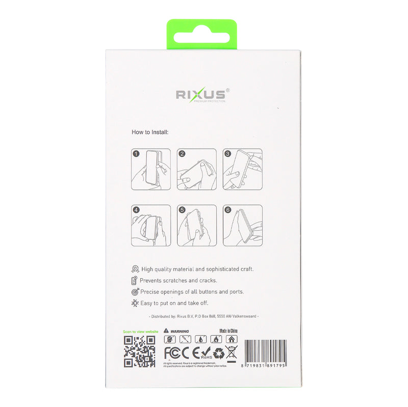 Rixus Classic 02 Case With MagSafe For iPhone 12 Mini Green