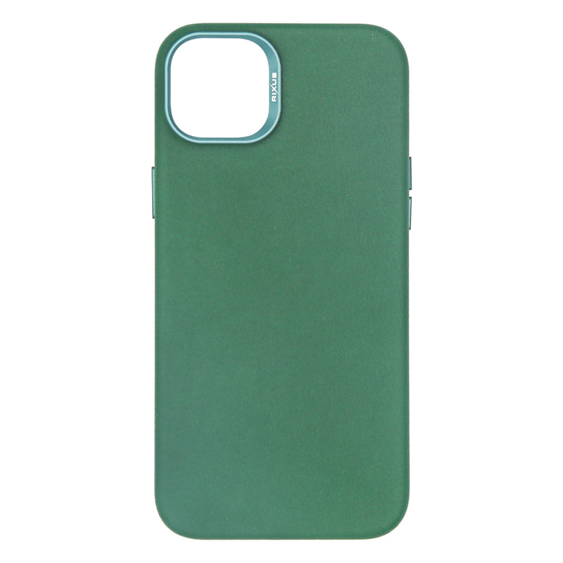 Rixus Classic 02 Case With MagSafe For iPhone 14 Plus Green