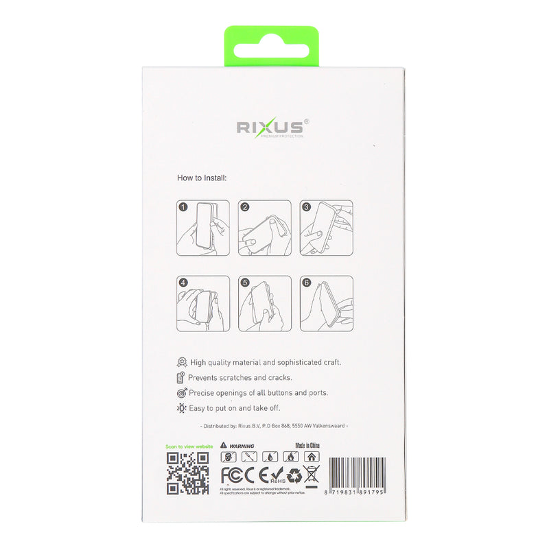 Rixus Classic 02 Case With MagSafe For iPhone 14 Plus Green