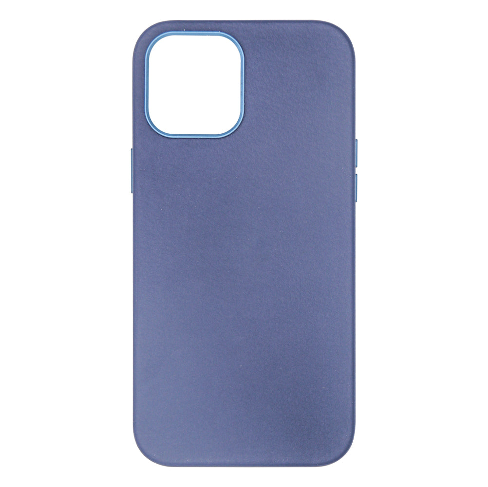 Rixus Classic 02 Case With MagSafe Compatible For Apple iPhone 12 Pro Max Blue