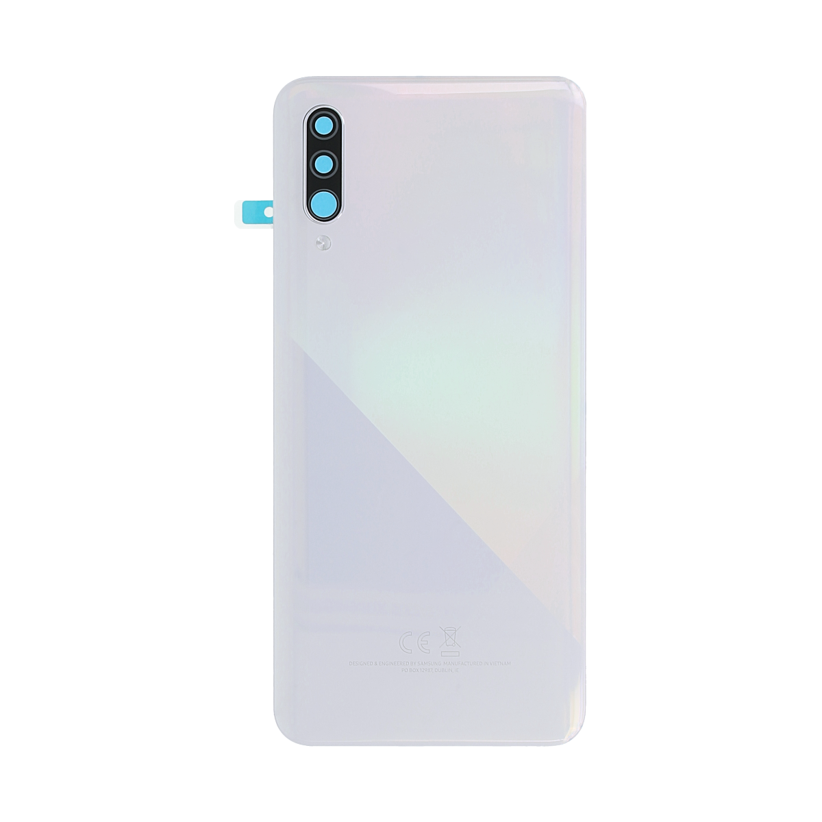 Samsung Galaxy A30s A307F Back Cover With Lens Prism Crush White OEM