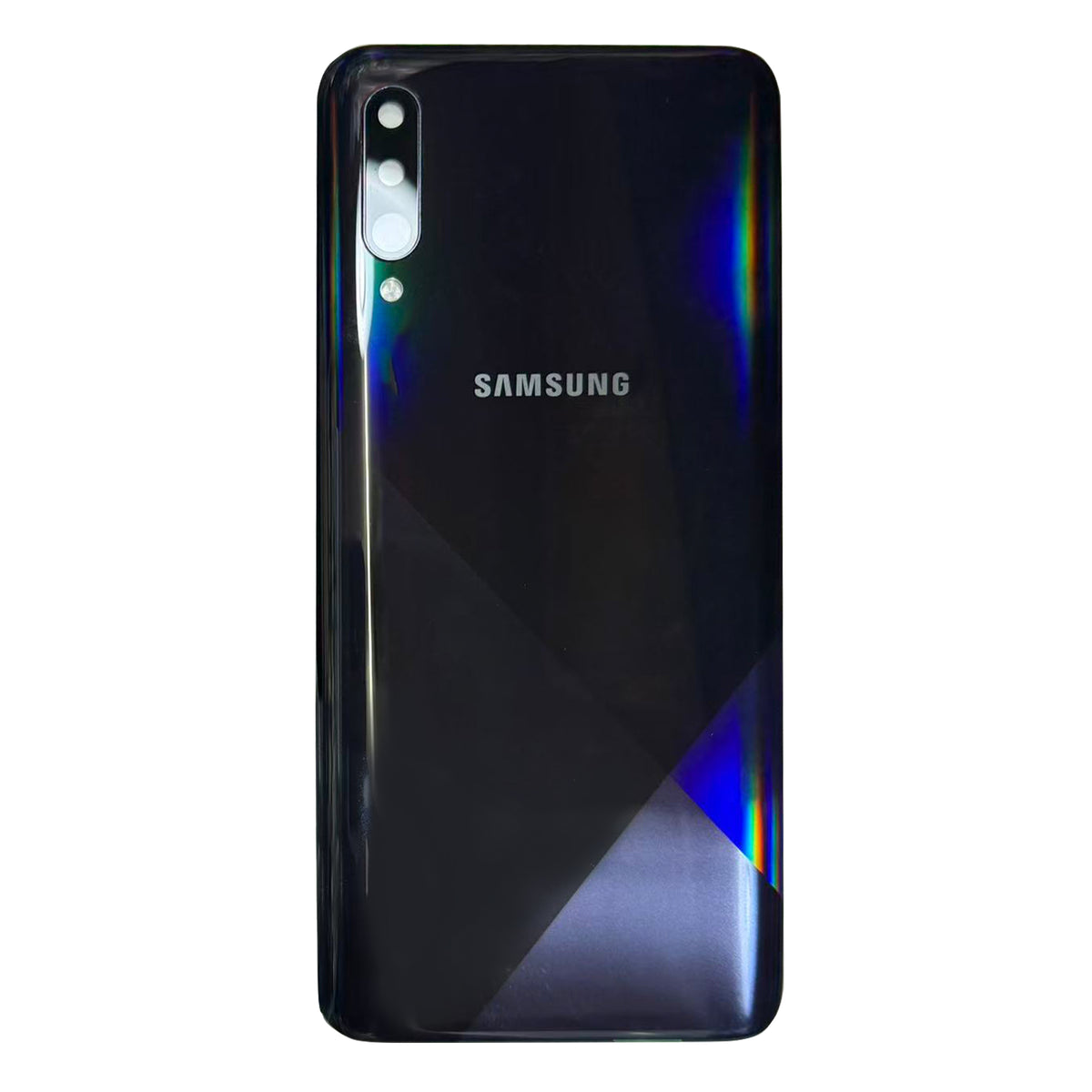 Samsung Galaxy A30s A307F Back Cover With Lens Prism Crush Black OEM