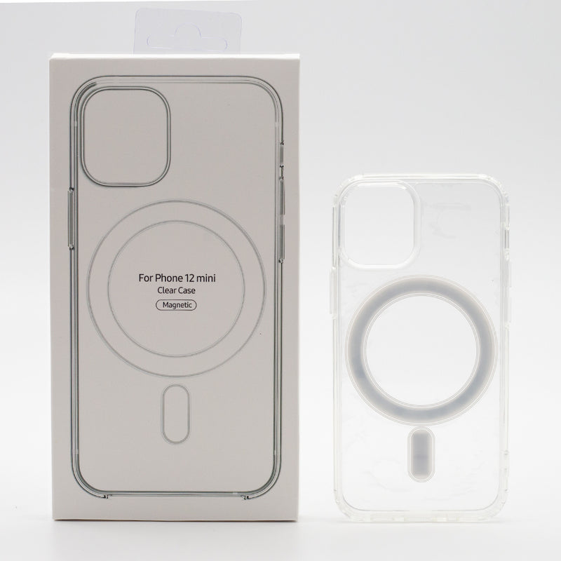 For iPhone 12 Mini Magnetic Clear Case