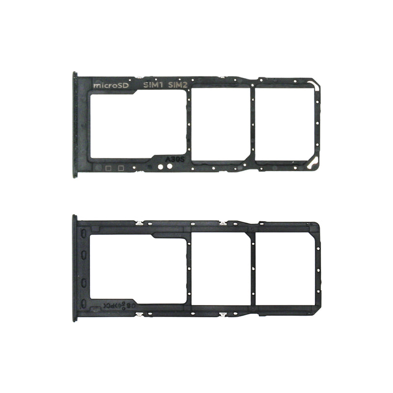 Samsung Galaxy A30s A307F Sim And SD Card Holder Prism Crush Black