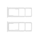 Samsung Galaxy A30s A307F Sim Card Holder Prism Crush White Original