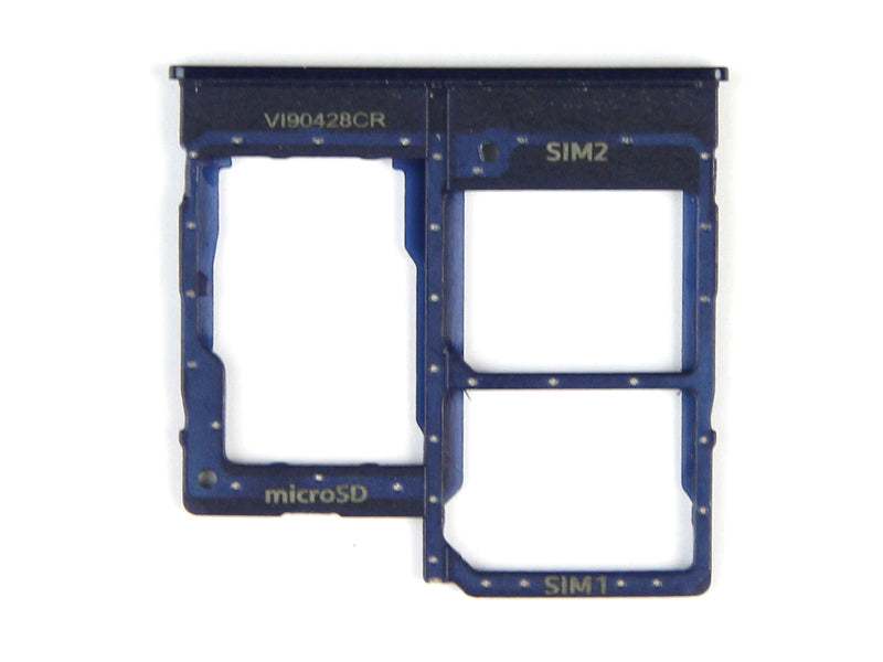 Samsung Galaxy A20e A202F Sim Card Holder Blue Original