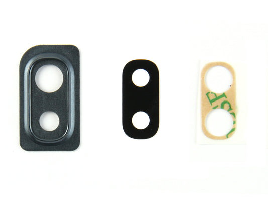 Samsung Galaxy A10 A105F Camera Lens Cover With Frame Black Original