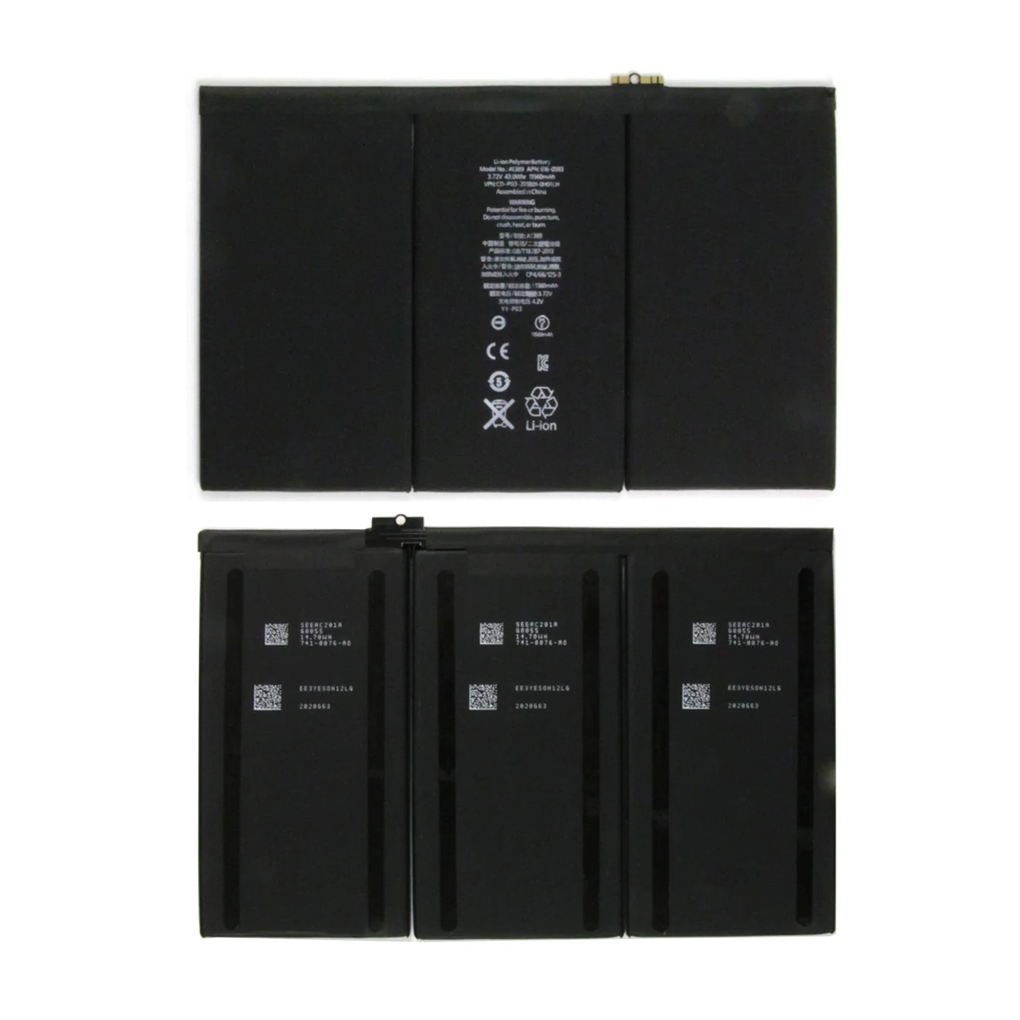 For Apple iPad 3 (2012), iPad 4 (2012) Battery A1389 OEM