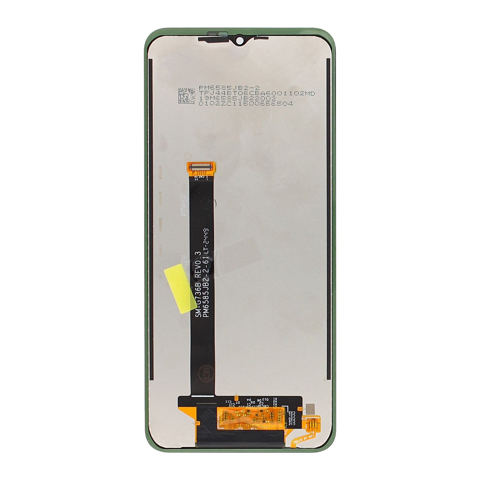 Samsung Galaxy Xcover 6 Pro G736B Display And Digitizer Without Frame Black Service Pack