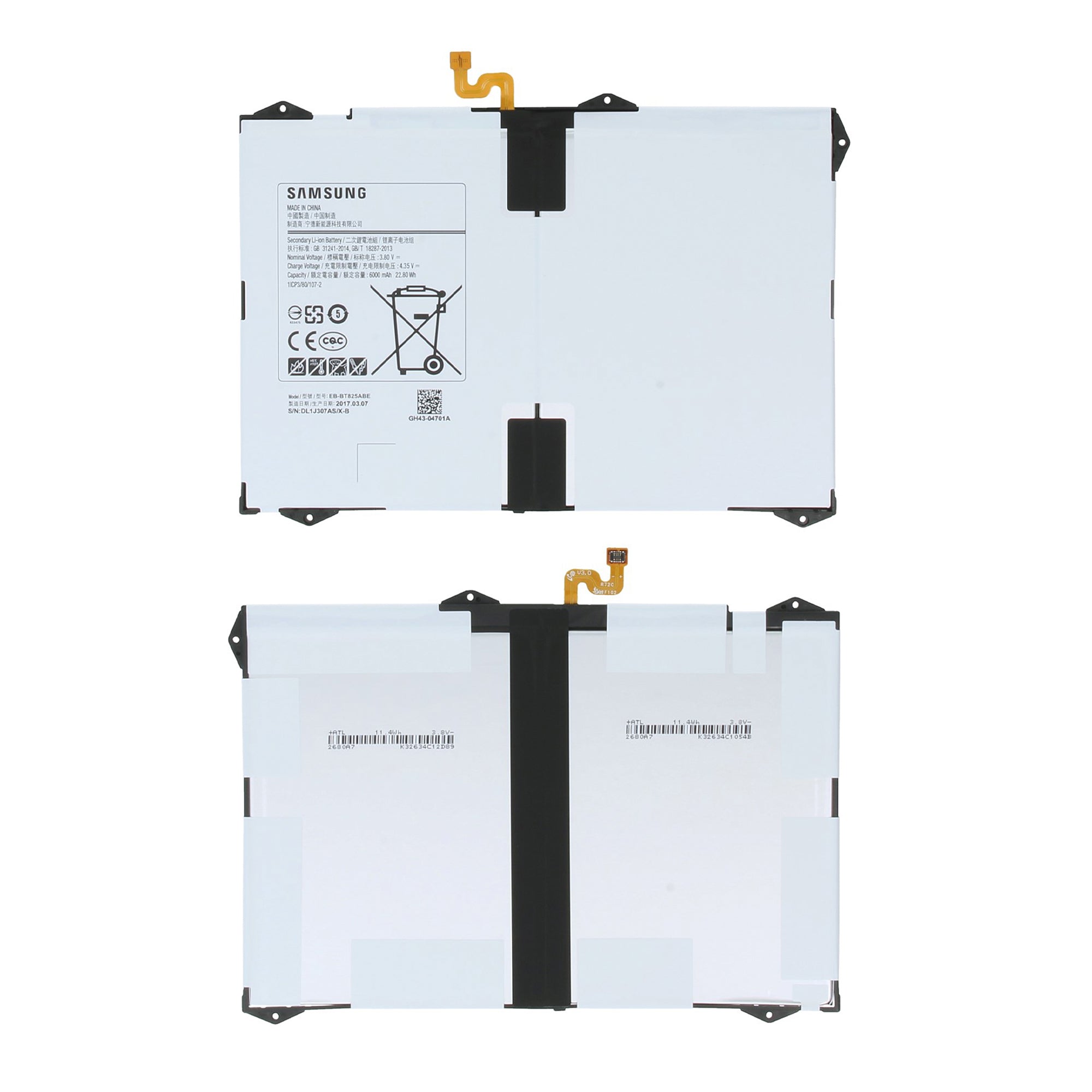 Samsung Galaxy Tab S3 9.7 inch T820, T825 Battery EB-BT820ABE OEM