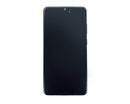 Samsung Galaxy S20 Ultra G988B Display And Digitizer With Frame No Camera Cosmic Black Service Pack