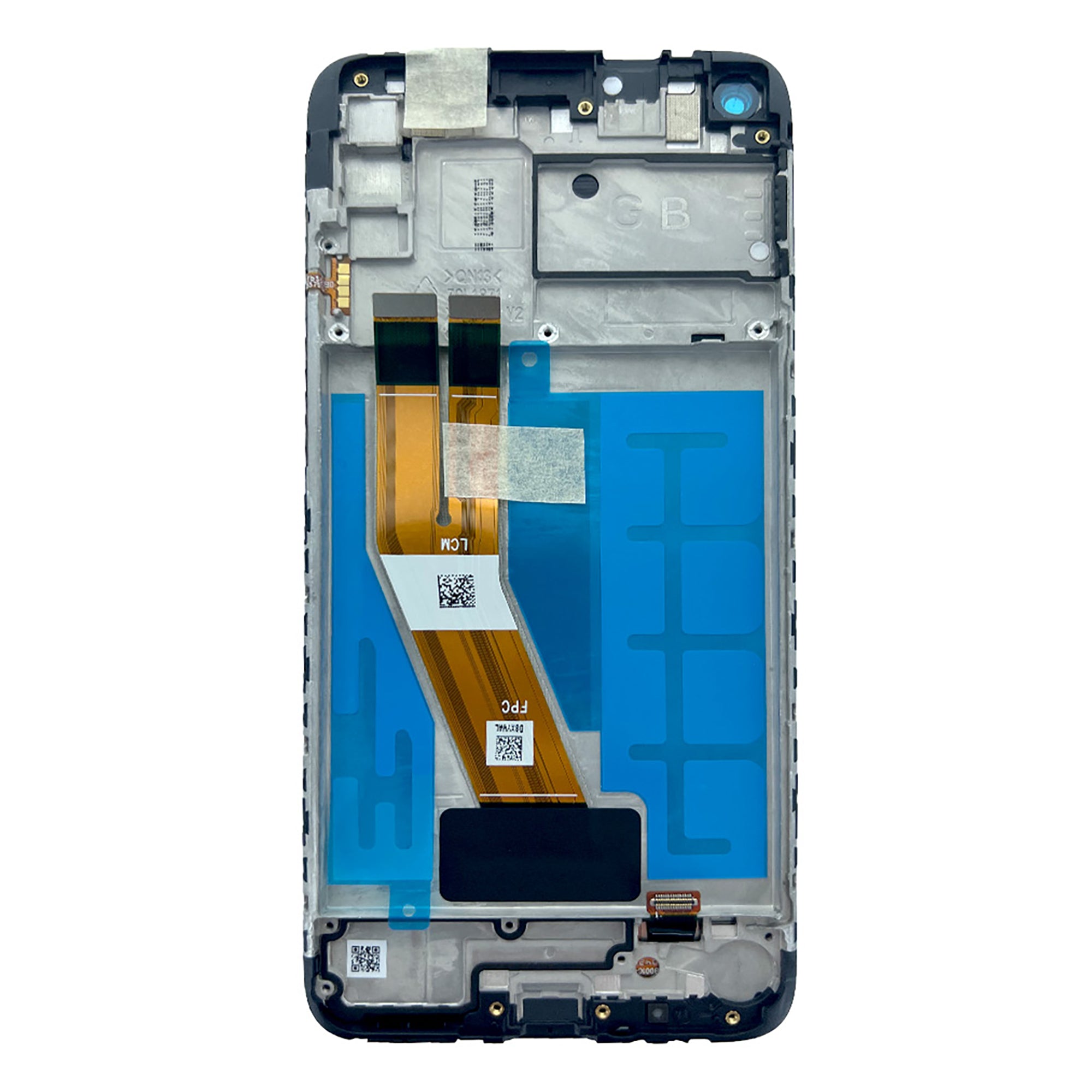 Samsung Galaxy A11 A115F Display And Digitizer With Frame Black Service Pack