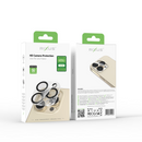 Rixus Clear HD For iPhone 15 Pro, 15 Pro Max Camera Tempered Glass