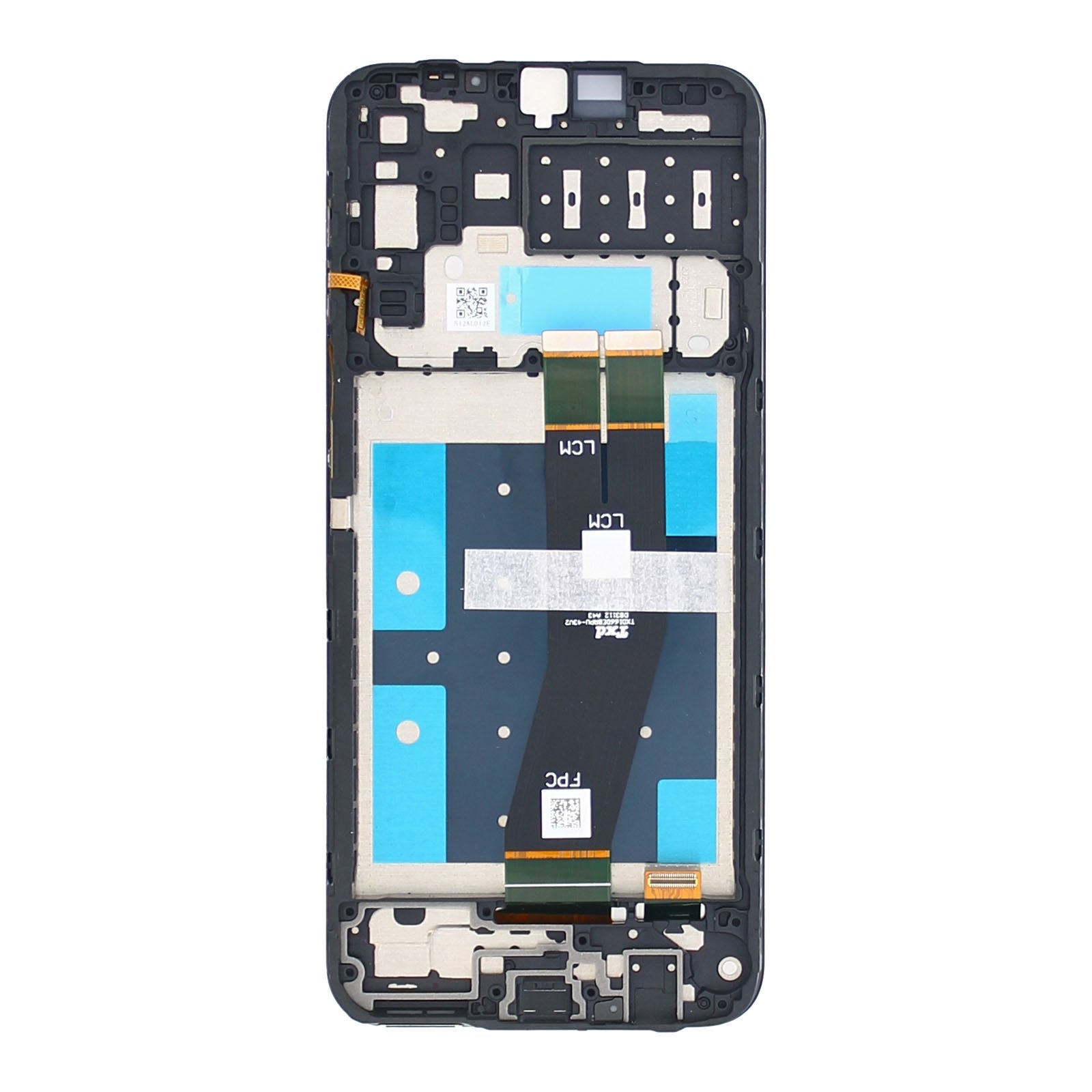 Samsung Galaxy A14 A145F Display And Digitizer With Frame Black Service Pack