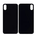 For Apple iPhone XS Back Glass, Enlarged Camera Frame Black Compatible