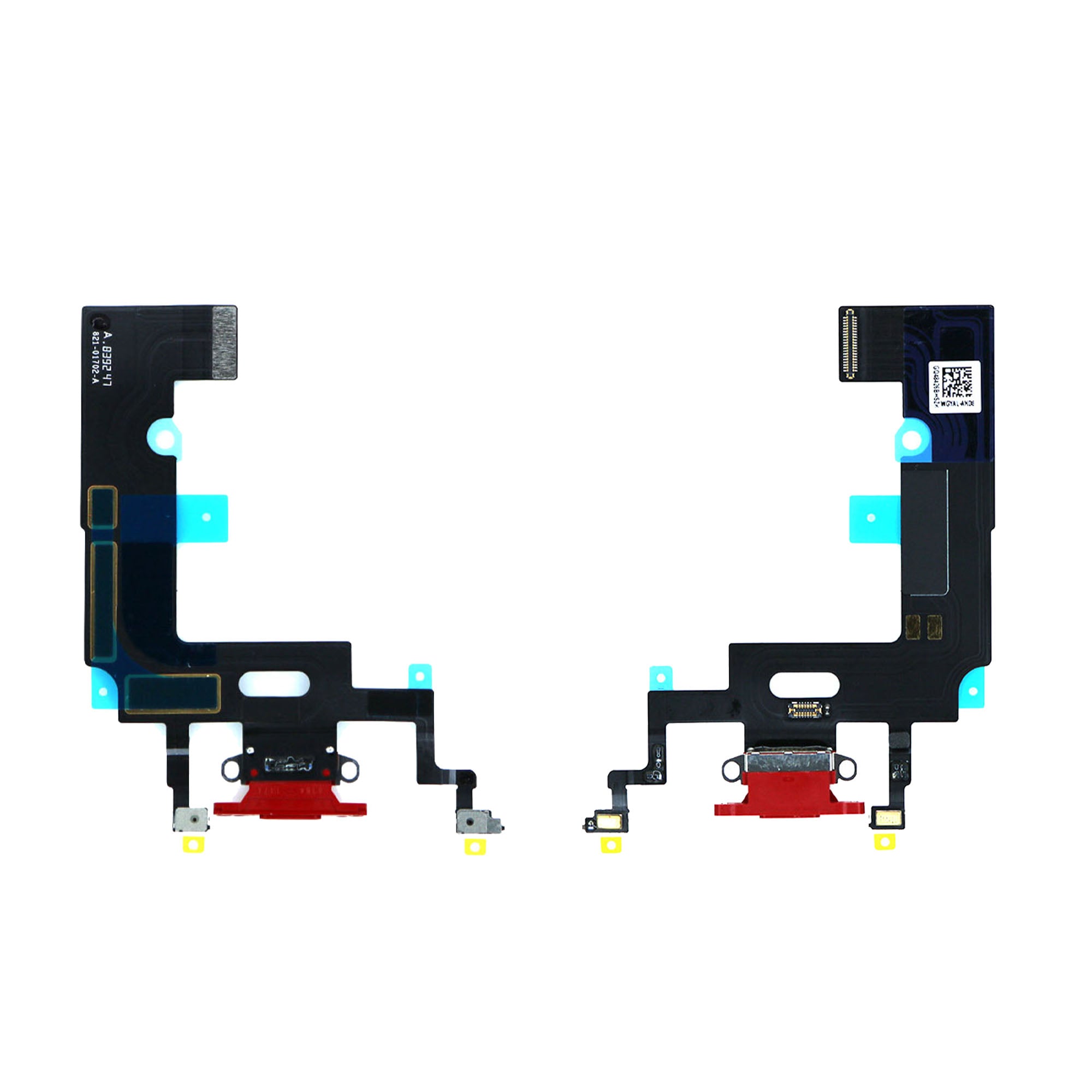 For Apple iPhone XR System Charging Flex Red Pulled
