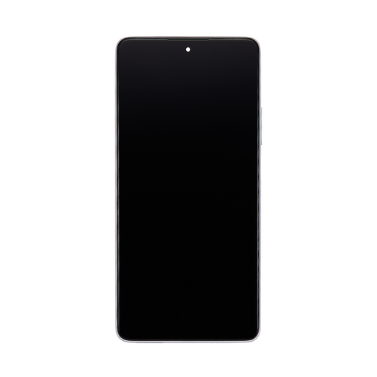 Xiaomi 11T, 11T Pro 5G Display And Digitizer With Frame Moonlight White OEM