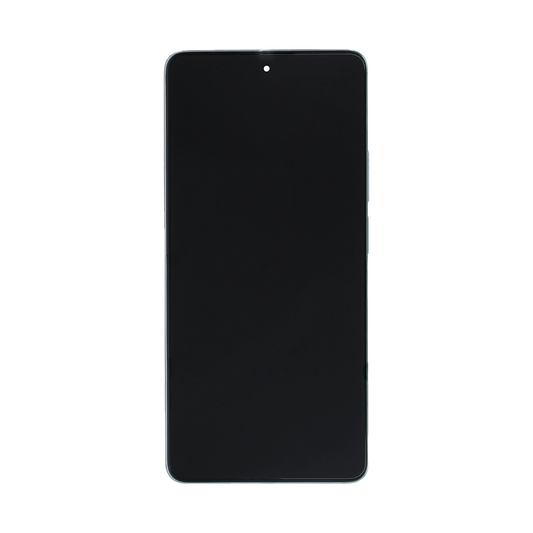 Xiaomi 11T Display And Digitizer With Frame Celestial Blue OEM