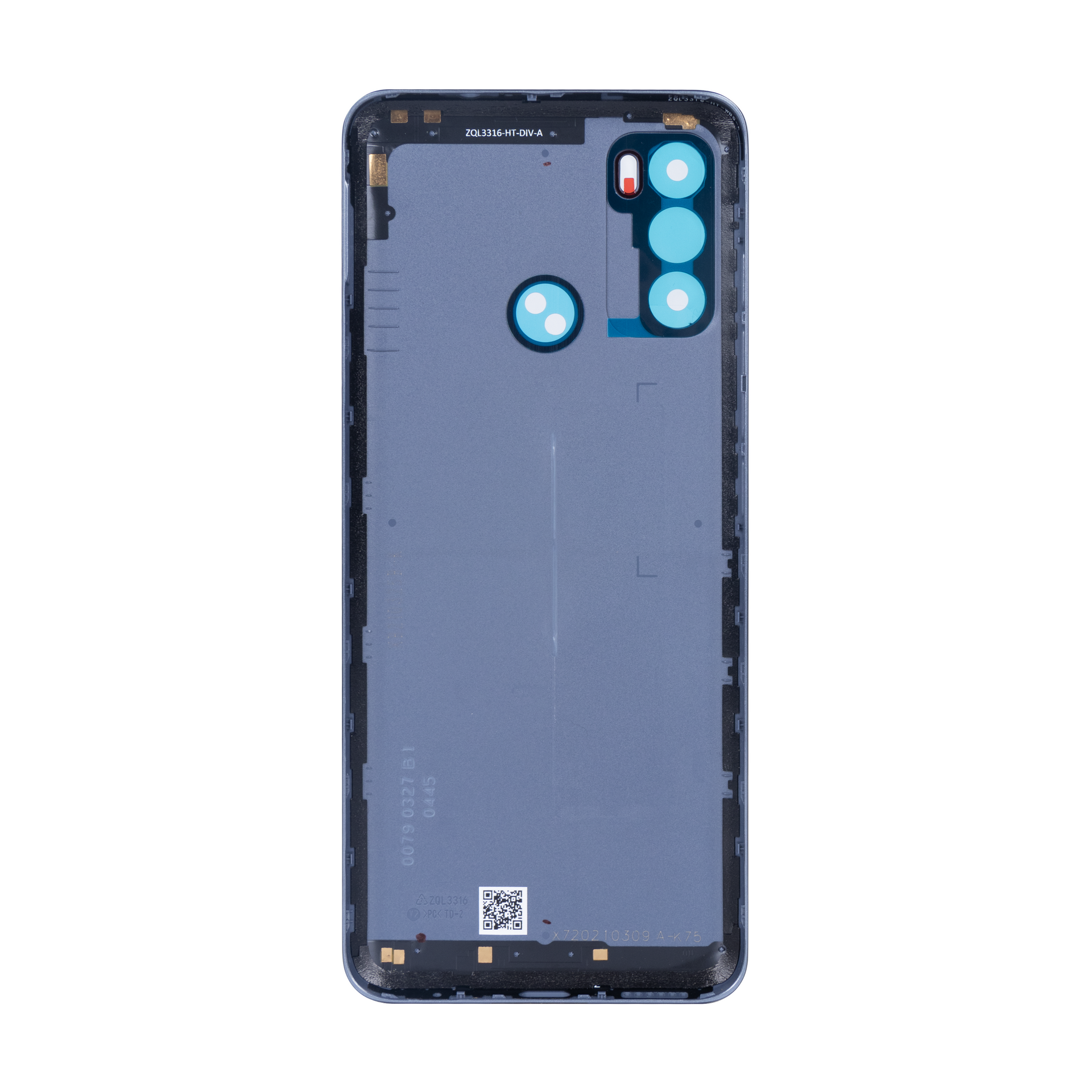 Motorola Moto G60 Back Cover With Lens Dynamic Gray OEM