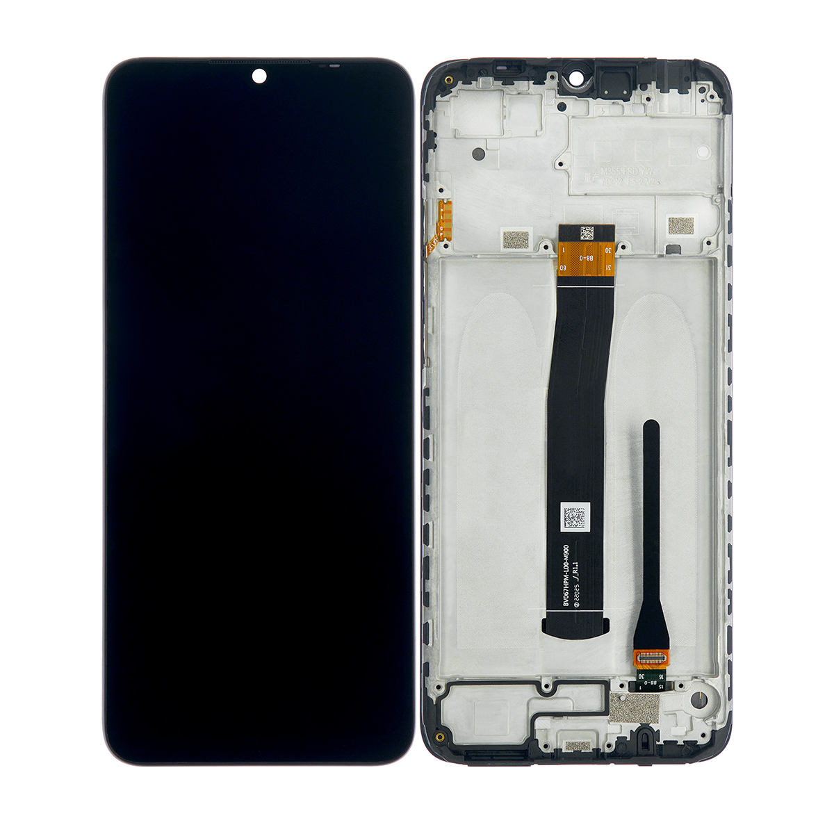 Xiaomi Redmi 10C Display And Digitizer With Frame Graphite Gray OEM