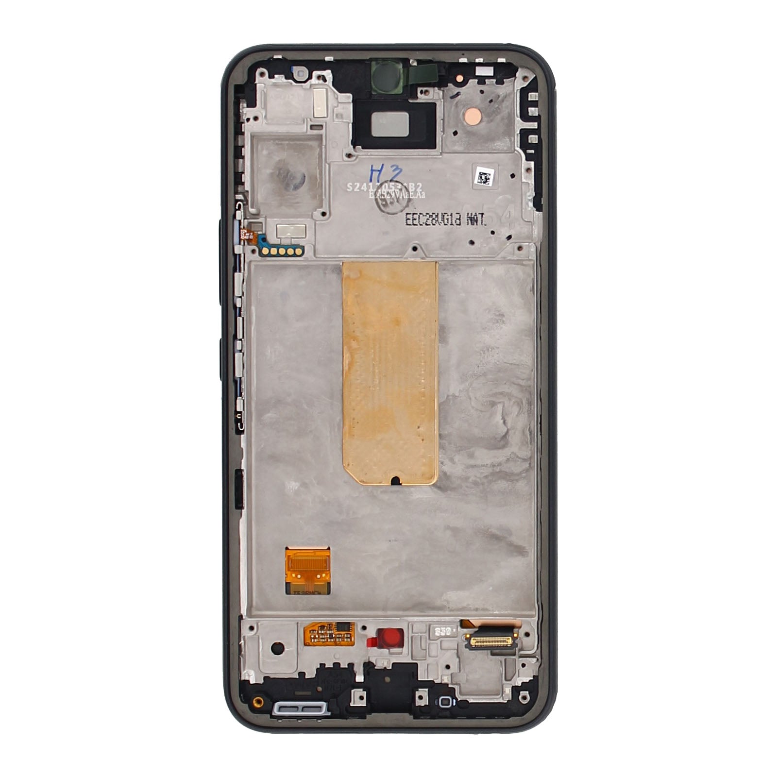 Samsung Galaxy A54 5G A546B Display And Digitizer With Frame Black Service Pack