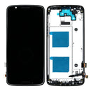 Motorola Moto G6 Display And Digitizer With Frame Black OEM