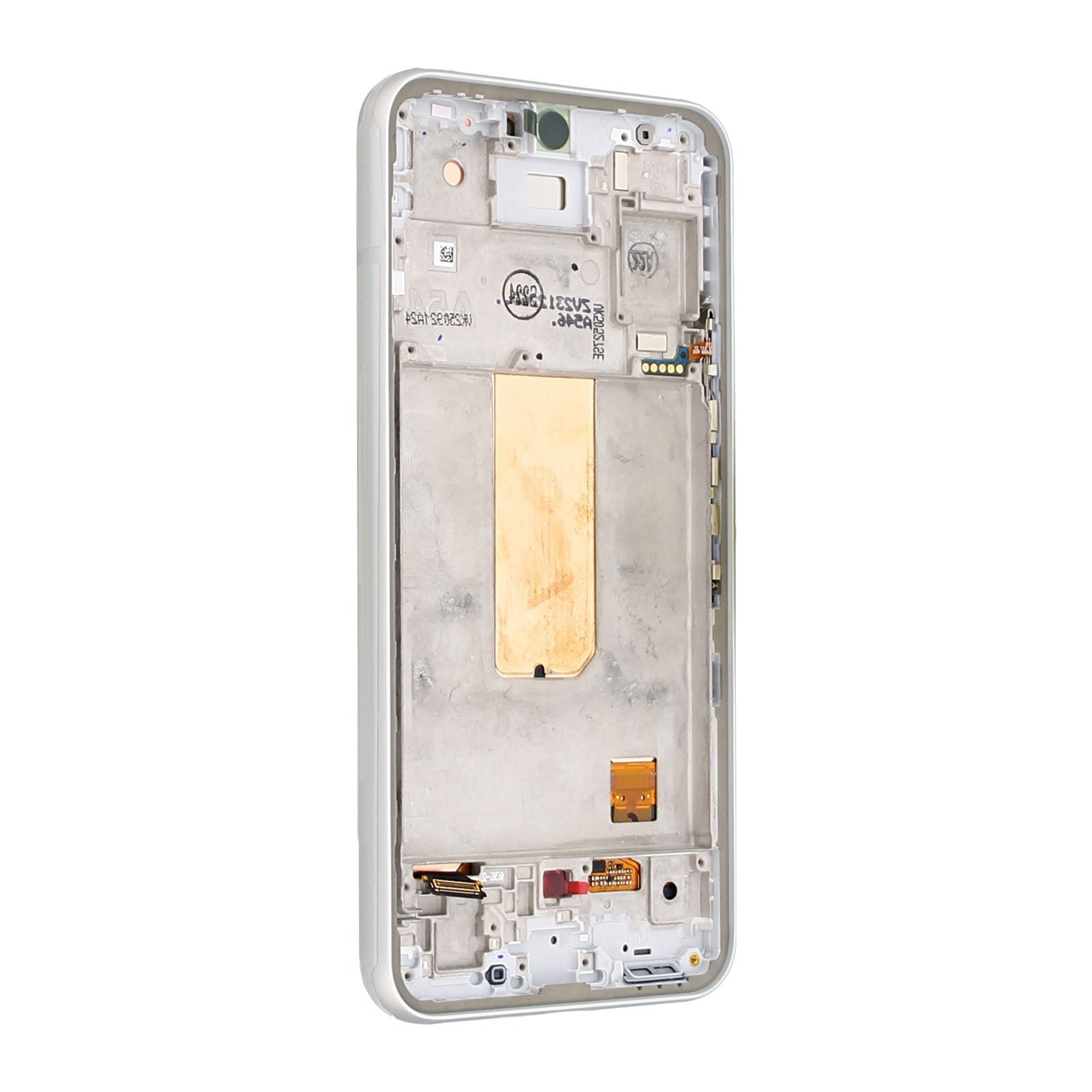 Samsung Galaxy A54 5G A546B Display And Digitizer With Frame White Service Pack