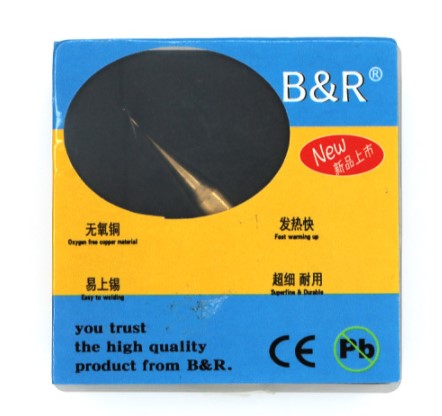 B&R Straight Copper Replacement Pin Soldering Tool