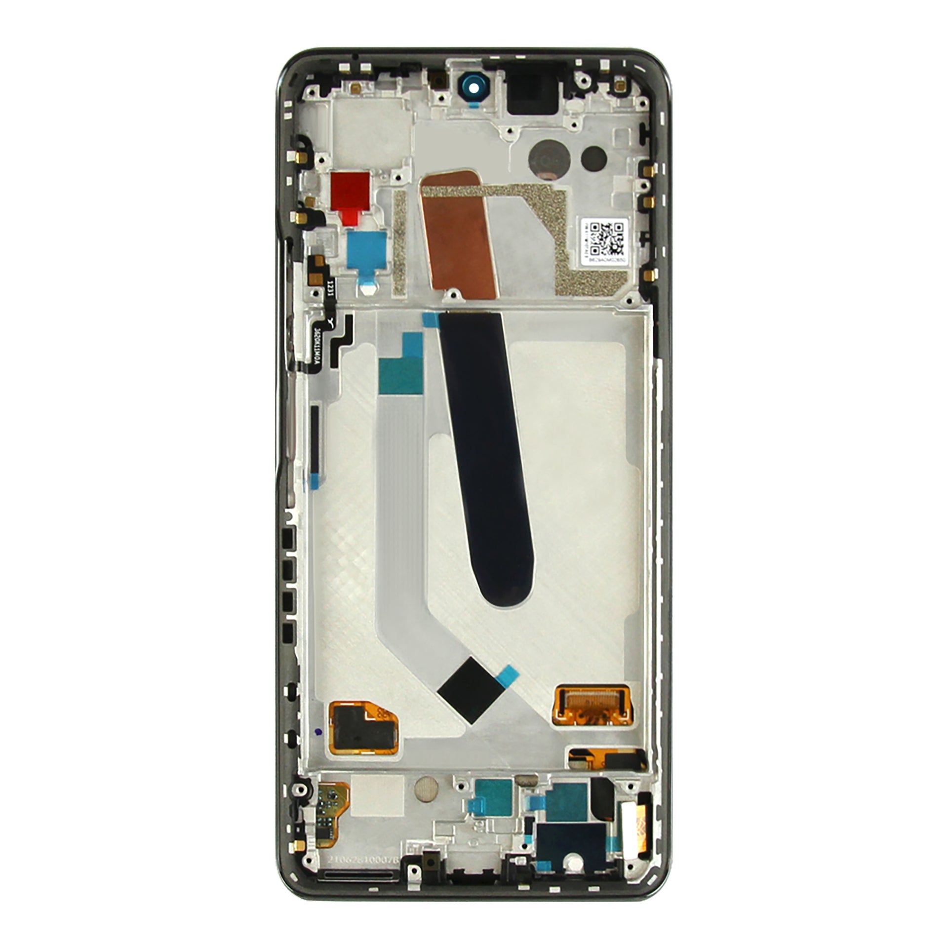 Xiaomi Poco F3 Display And Digitizer With Frame Night Black OEM