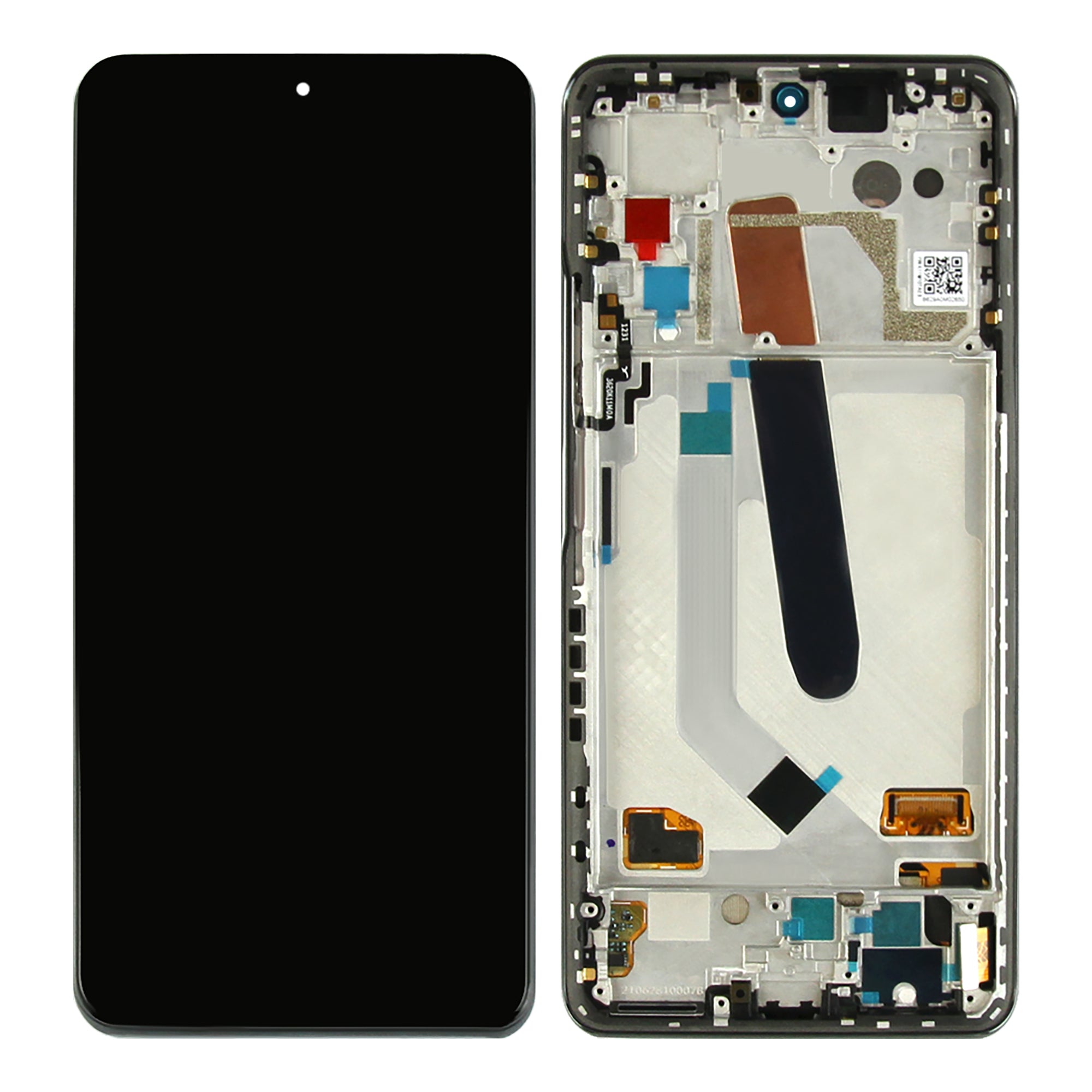 Xiaomi Poco F3 Display And Digitizer With Frame Night Black OEM