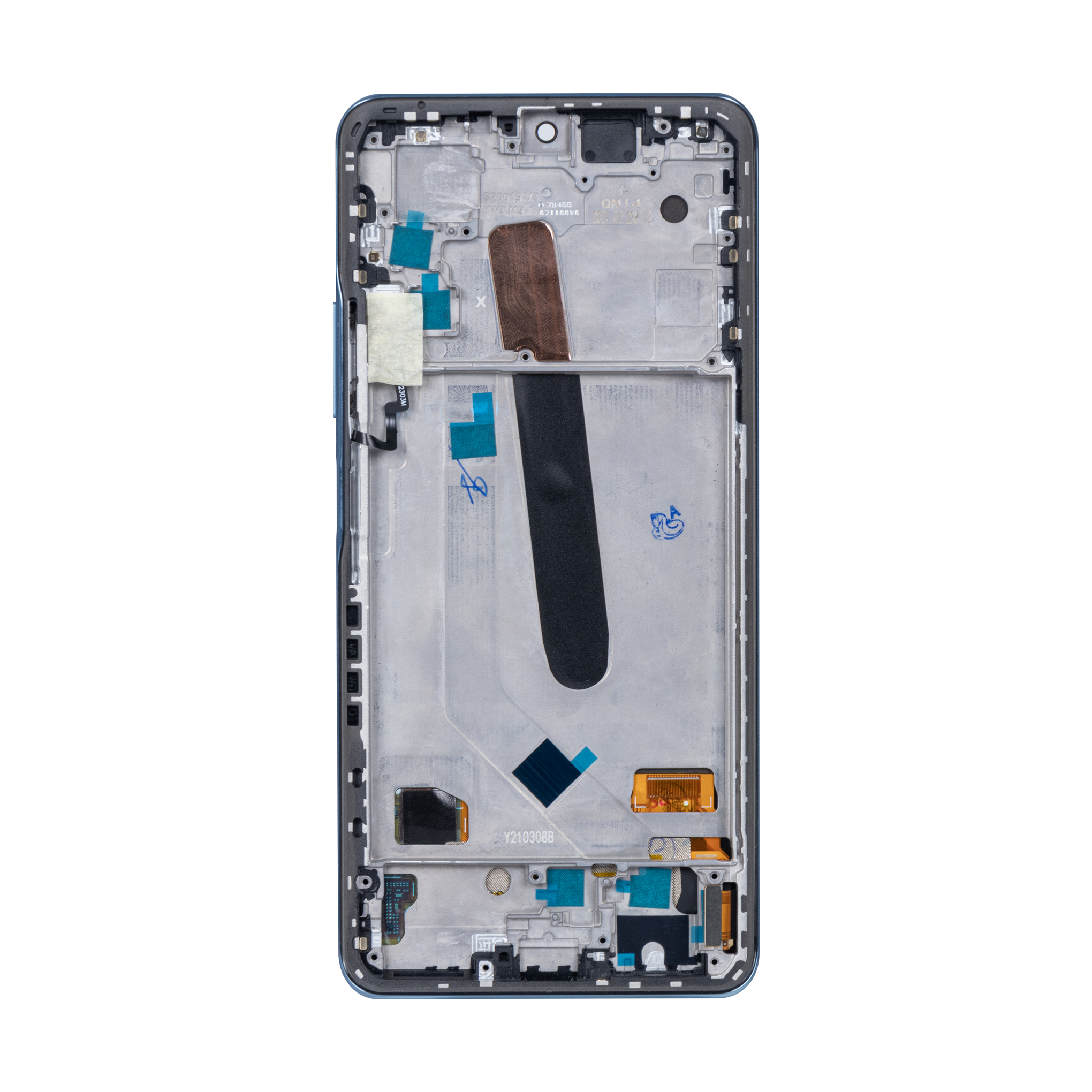 Xiaomi Poco F3 Display And Digitizer With Frame Deep Ocean Blue OEM