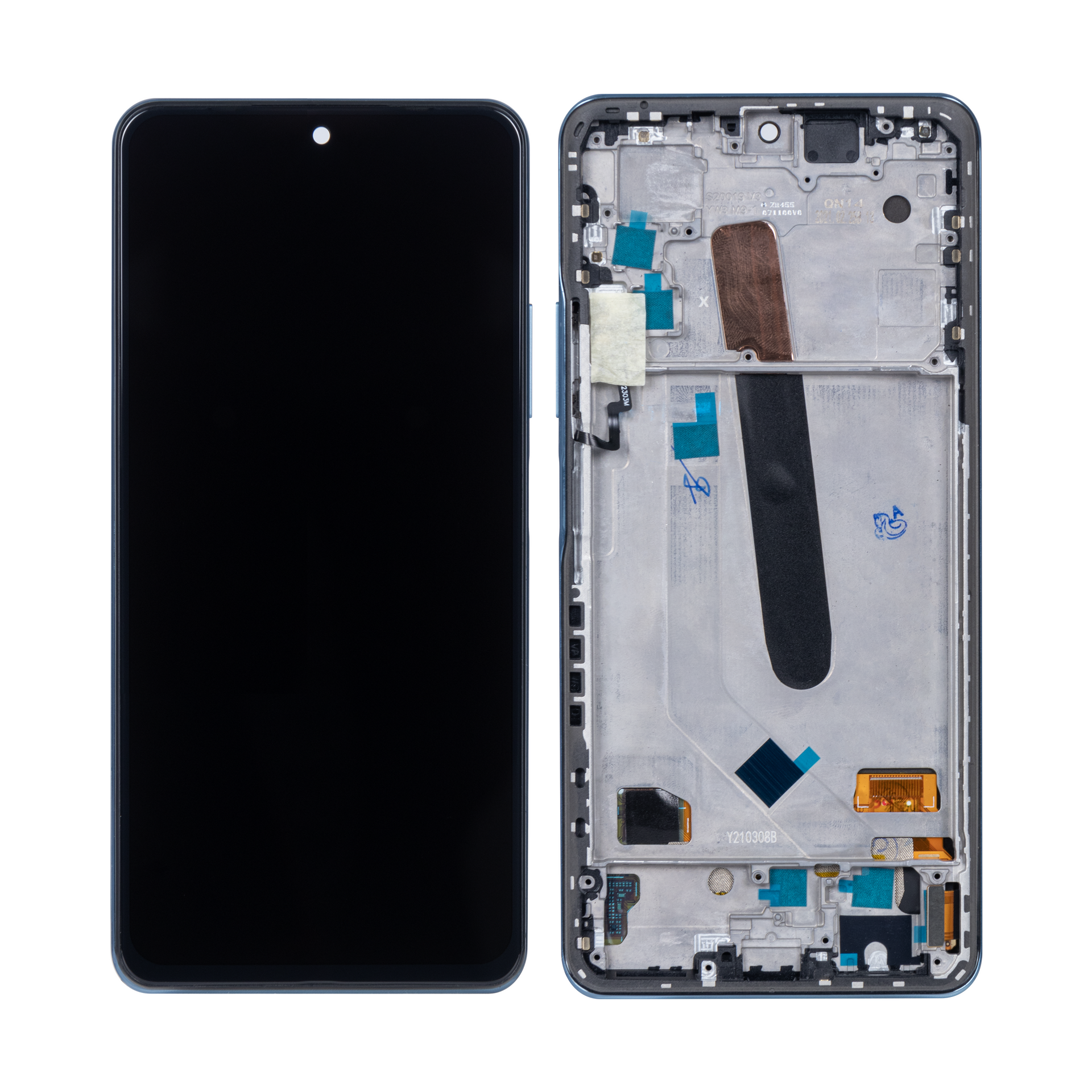 Xiaomi Poco F3 Display And Digitizer With Frame Deep Ocean Blue OEM