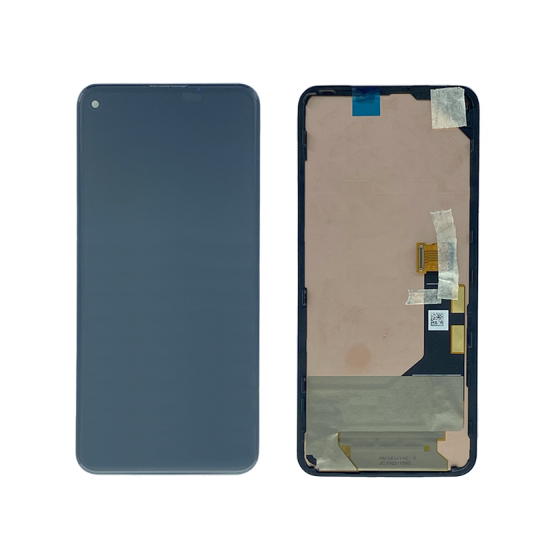 Google Pixel 5A 5G Display And Digitizer Without Frame Black Soft-OLED