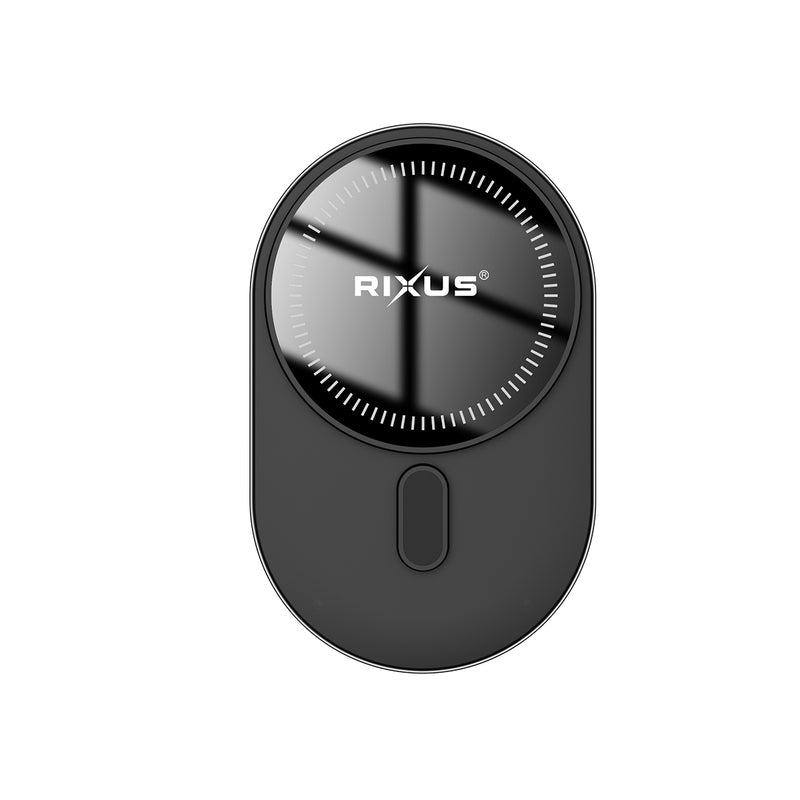 Rixus RXWC13 ​Wireless Car Charger MagSafe Compatibility 15W Space Gray