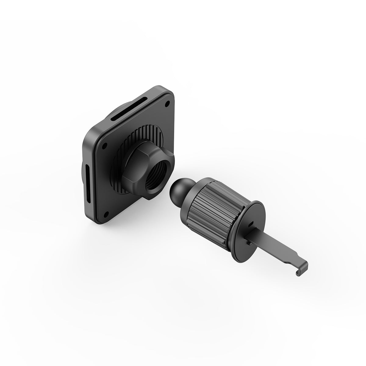 Rixus RXWC20 Wireless Car Charger For MagSafe Compatible Car Mount 15W Space Gray