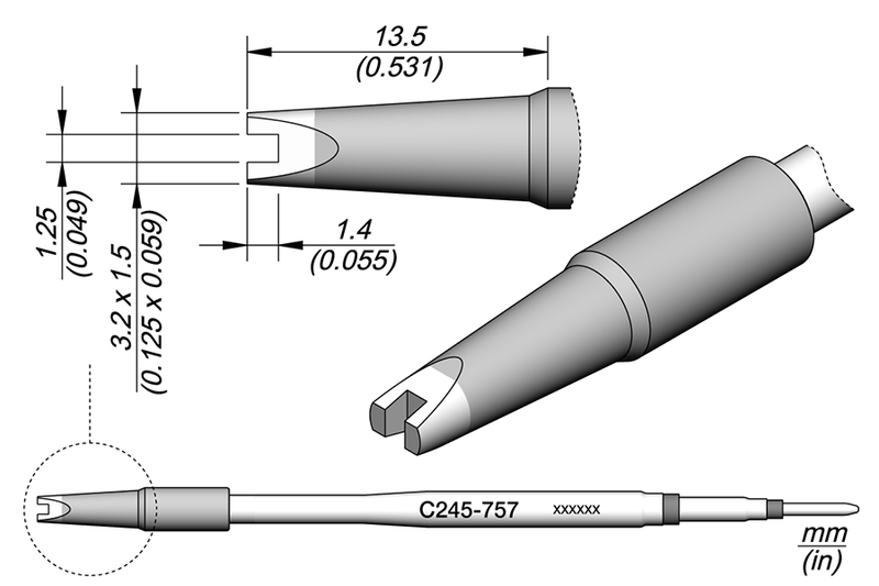 JBC Cartridge Chip 1.25 (C245757)