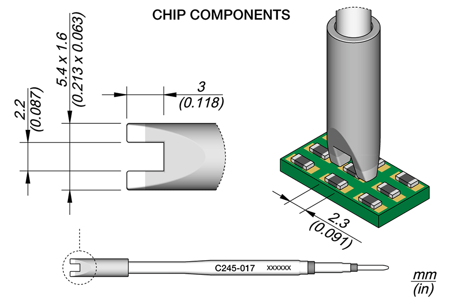 JBC C245017 Cartridge Chip 2.2 S1
