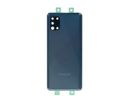 Samsung Galaxy A31 A315F Back Cover With Lens Prism Crush Black OEM
