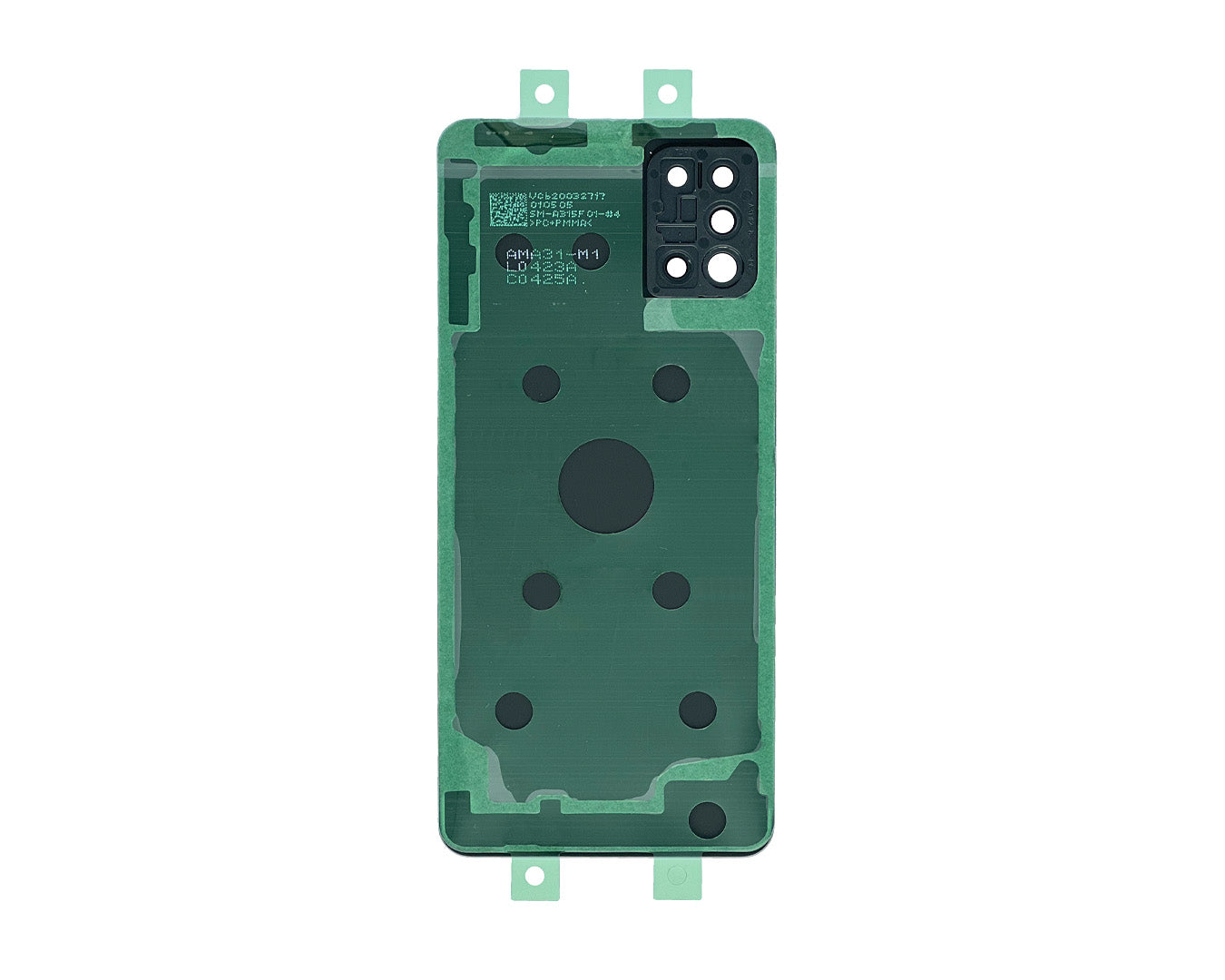 Samsung Galaxy A31 A315F Back Cover With Lens Prism Crush Black OEM