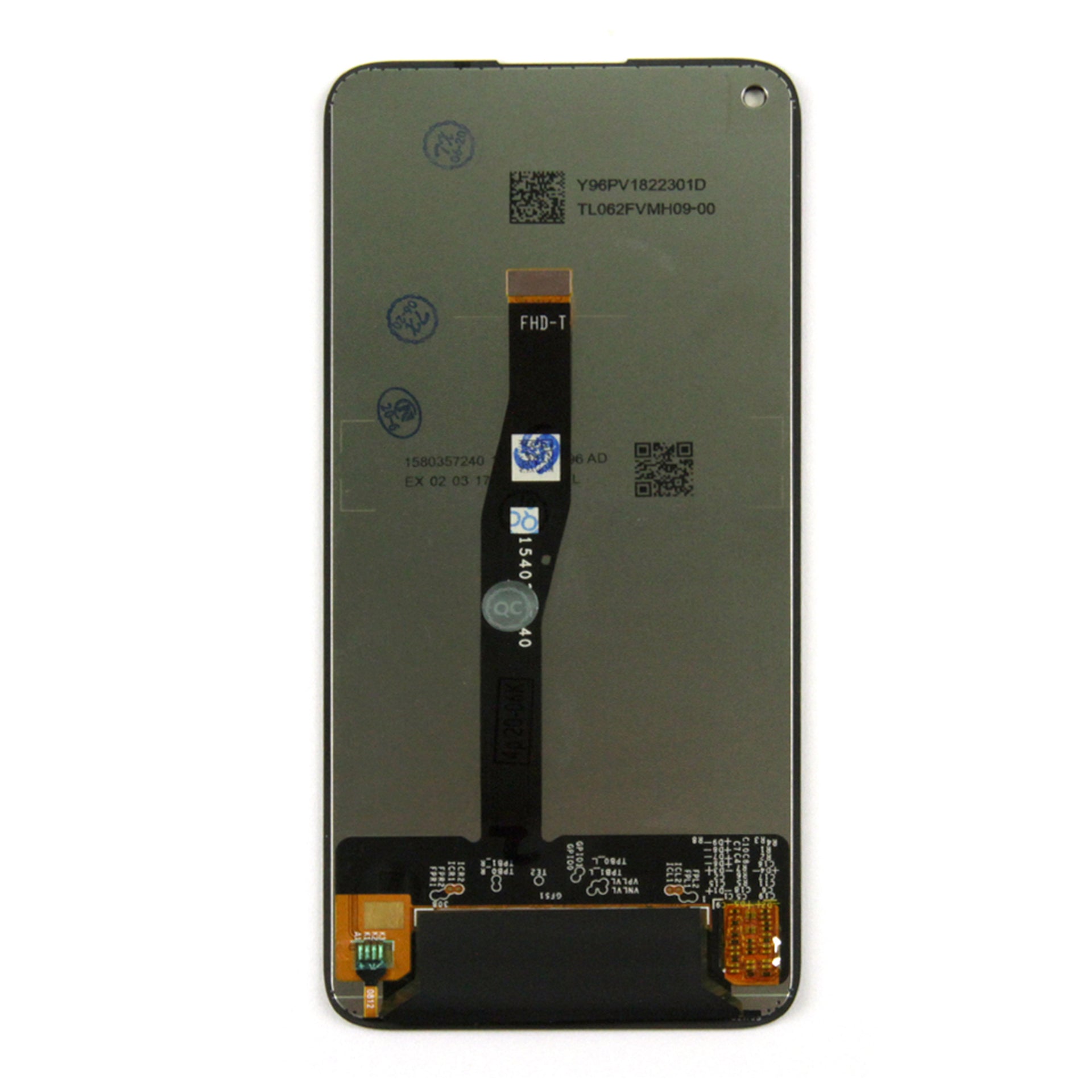 Huawei Nova 5i Pro Display And Digitizer Without Frame Black OEM