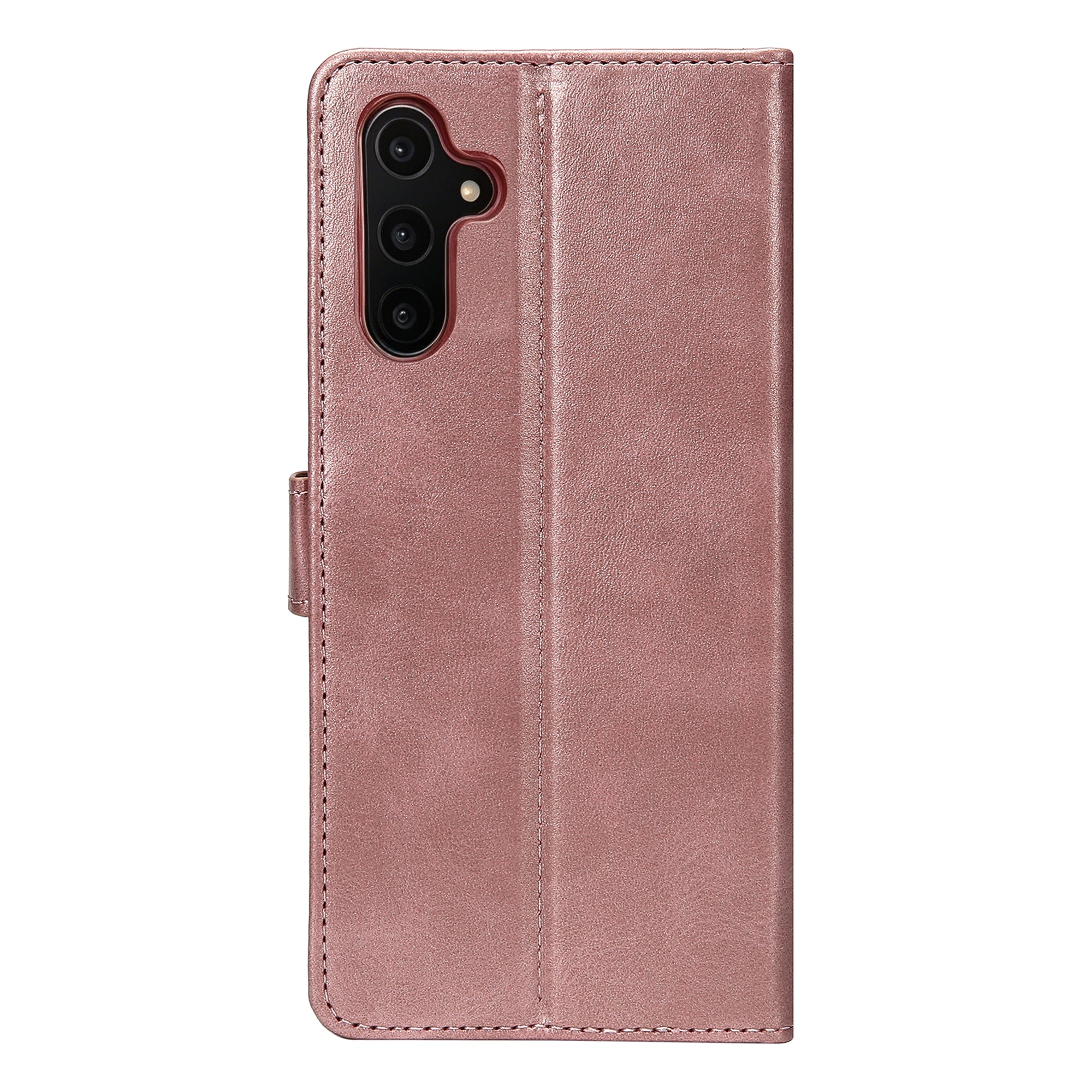 Rixus Bookcase For Samsung Galaxy A14 5G Pink