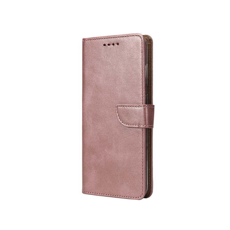 Rixus Bookcase For Samsung Galaxy A14 5G A146B Pink