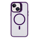 Rixus Classic 03 Case With MagSafe Compatible For Apple iPhone 14 Plus Deep Purple