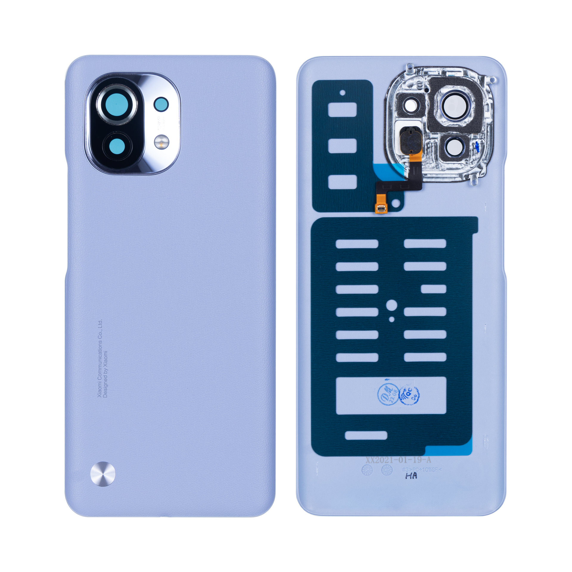 Xiaomi Mi 11 Back Cover With Lens Violet OEM